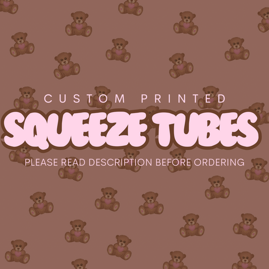PRIVATE LABEL SQUEEZE TUBES (EMPTY)